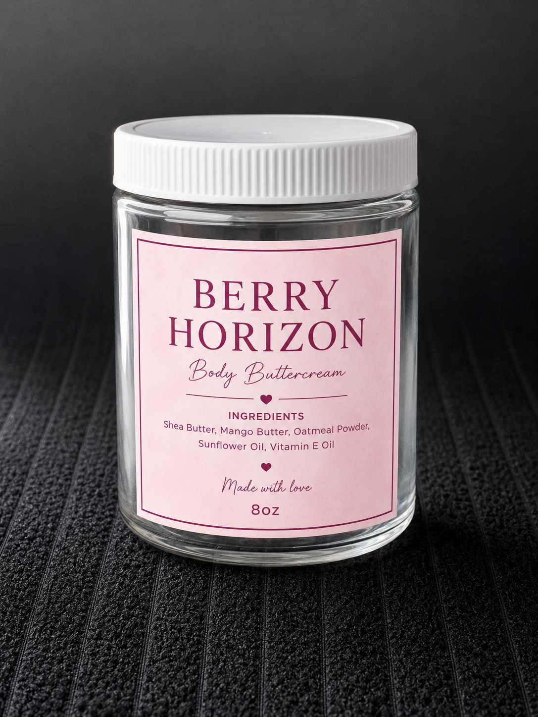 Berry horizon body butter cream 8oz