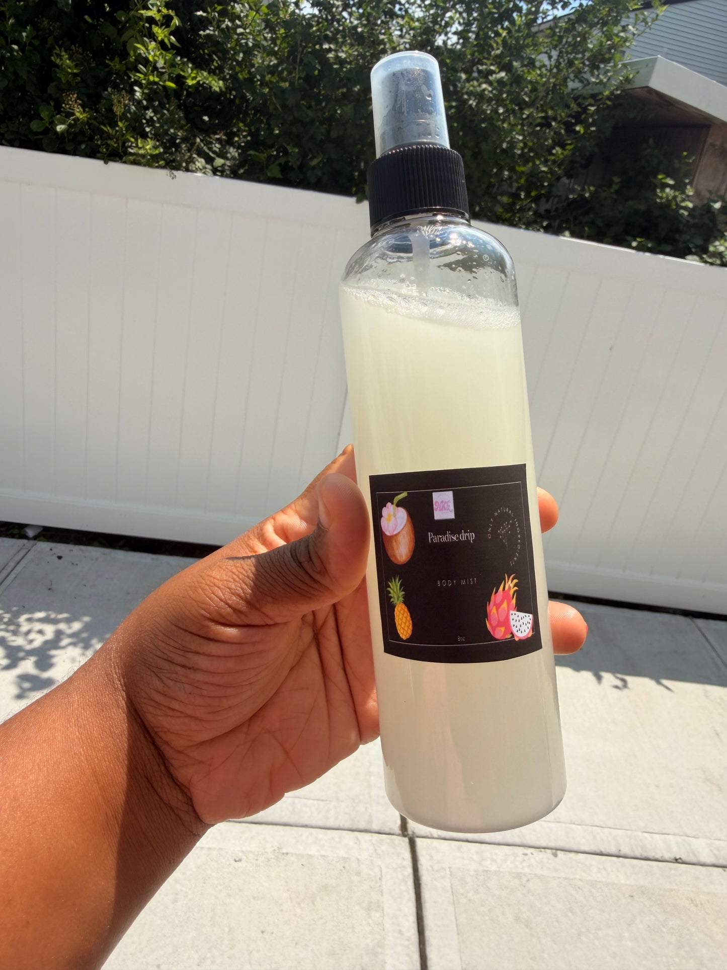 Paradise Drip body mist exclusive 8oz birthday drop