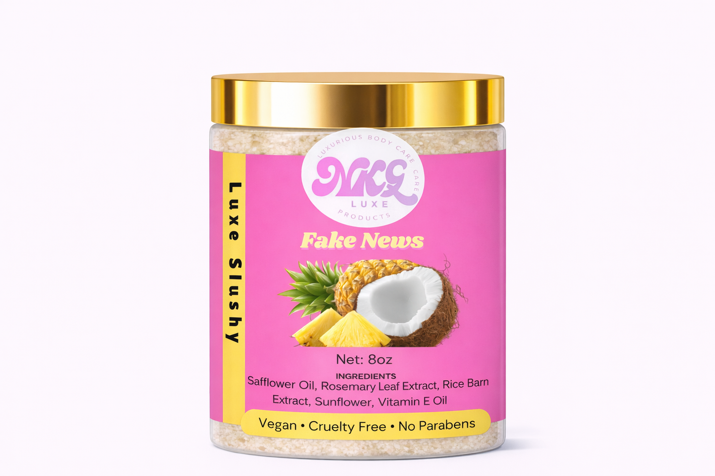 Fake News Body Scrub 8oz