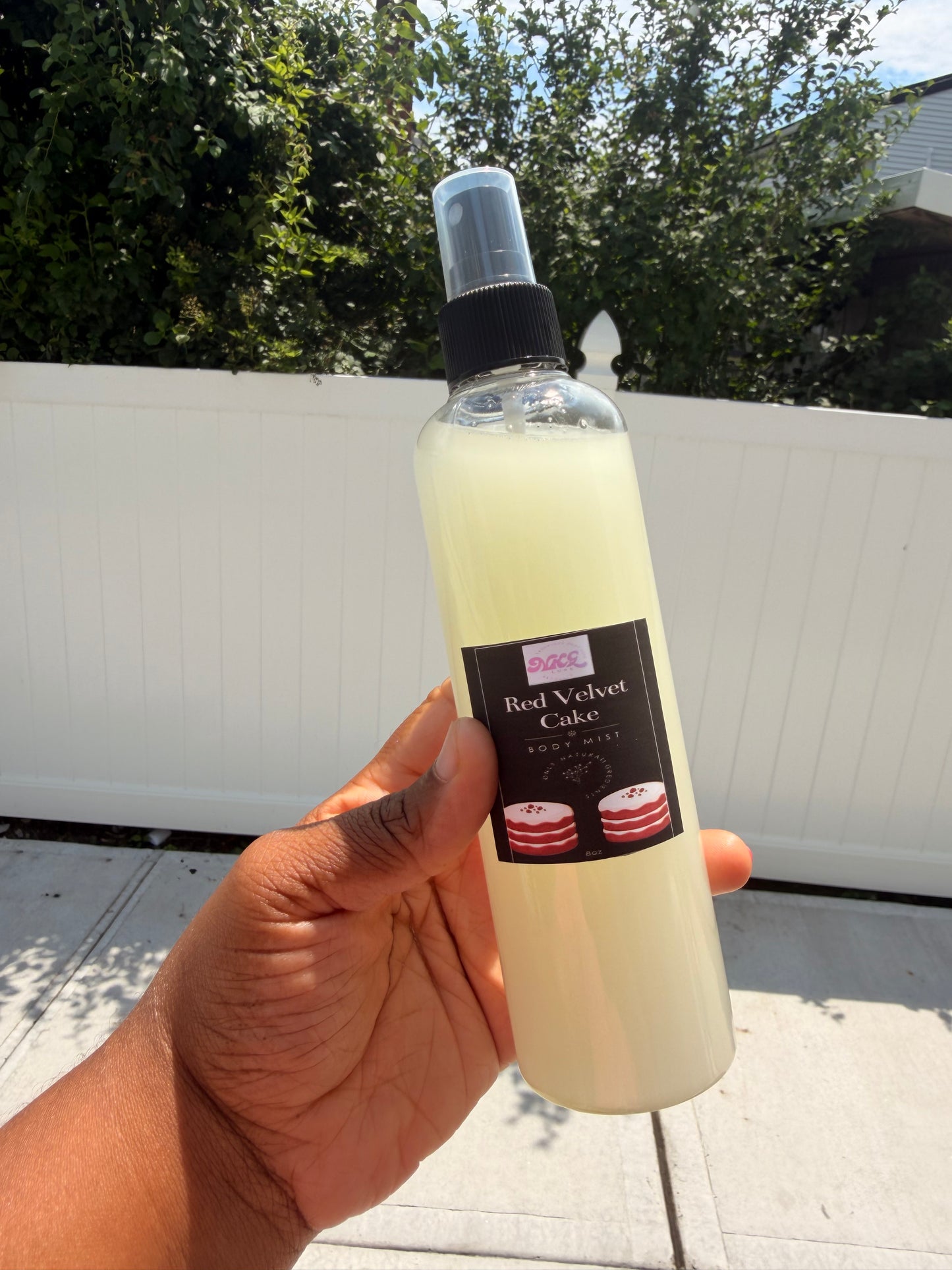 Red velvet cake body mist 8oz
