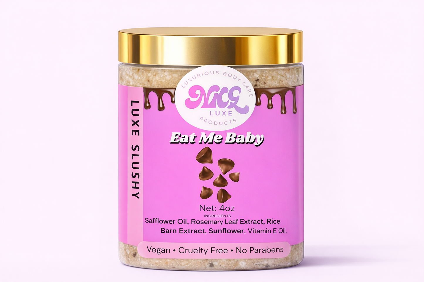 Eat me baby body scrub 4oz