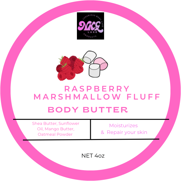 Raspberry Marshmallow Fluff butter cream 4oz