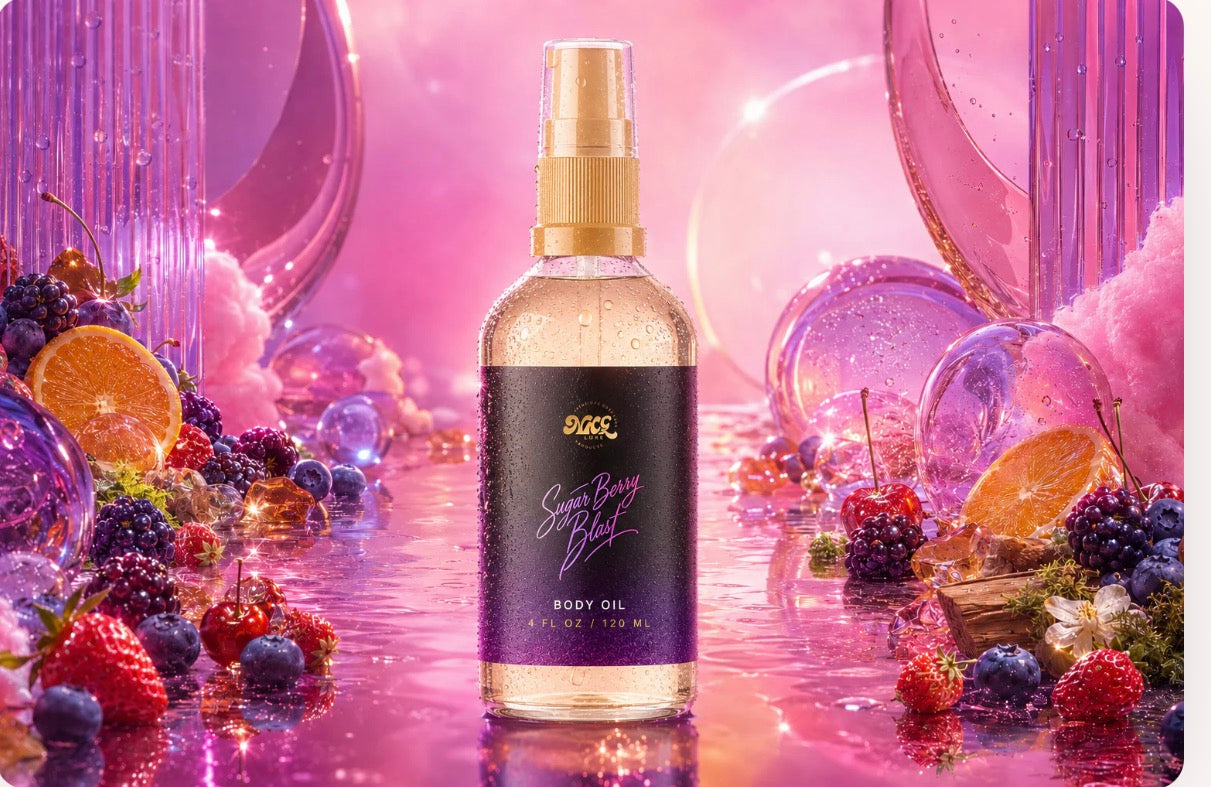 Sugar berry blast body oil 4oz