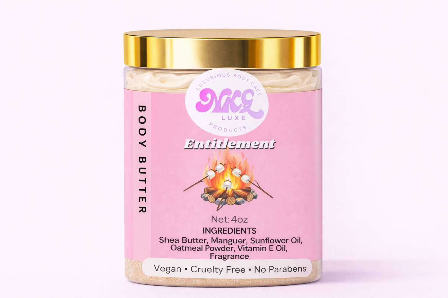 Entitlement Body Butter 4oz
