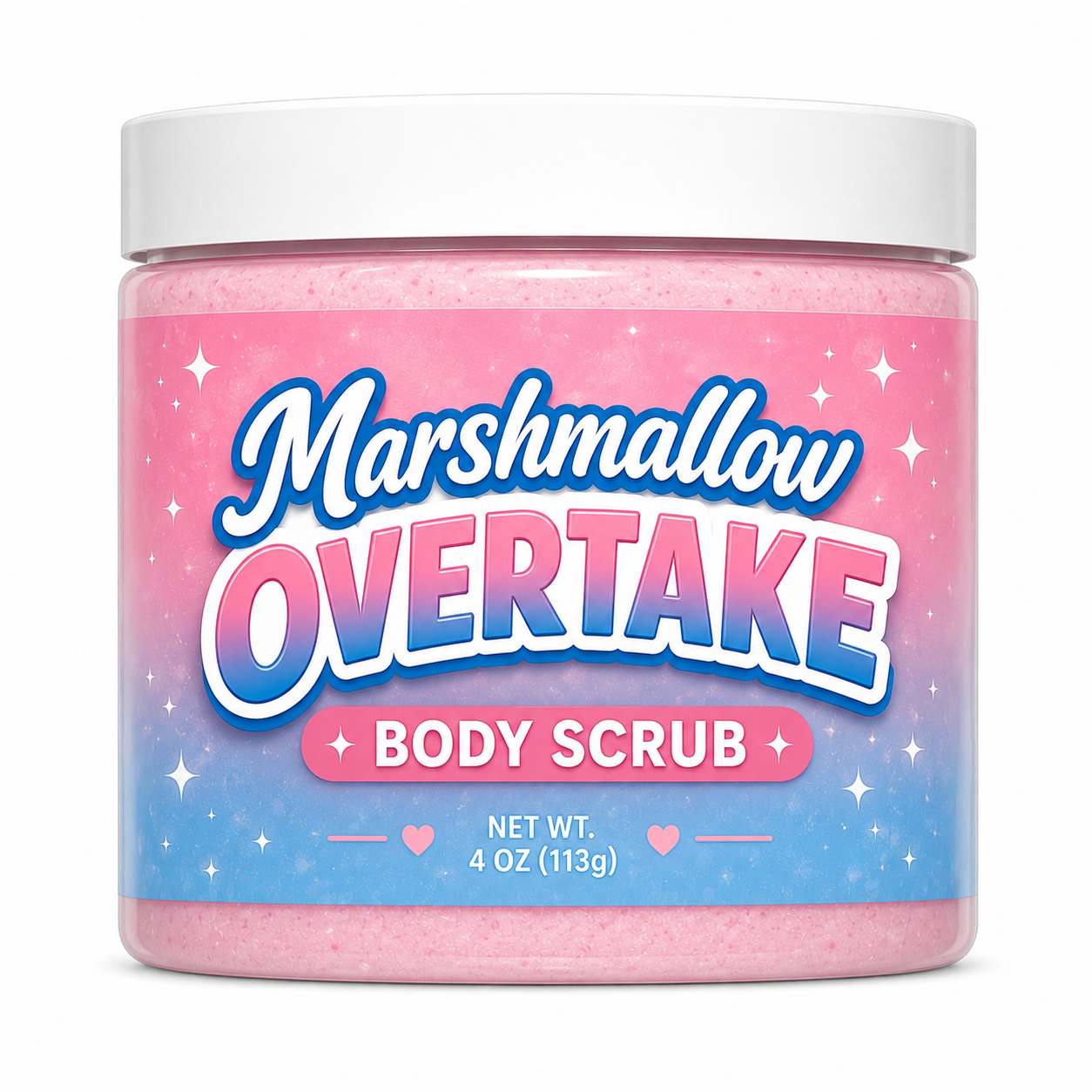 Marshmallow overtake body scrub 4oz