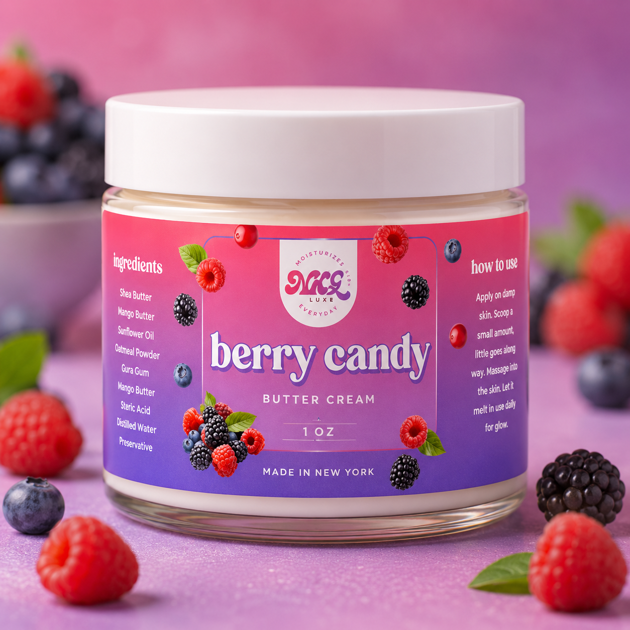 Berry candy butter cream 1oz