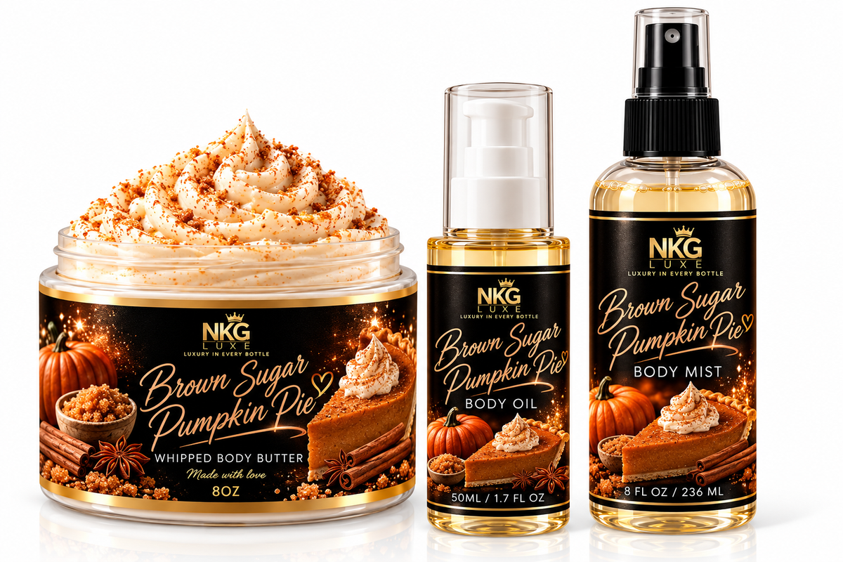 Brown sugar pumpkin pie bundle set