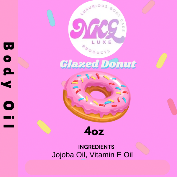 Glazed Donut Body oil 4oz