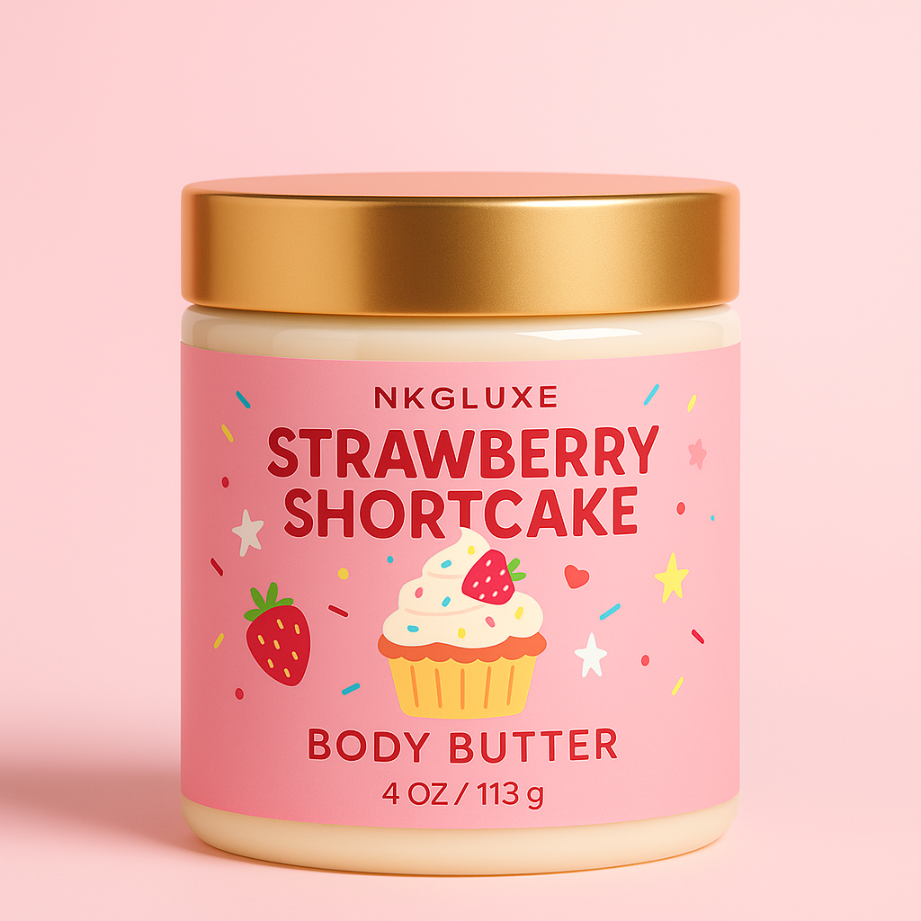 Strawberry shortcake body butter 4oz