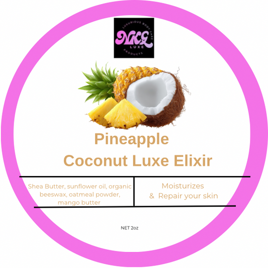 Pineapple coconut Luxe Elixir hydrating (body Balm)