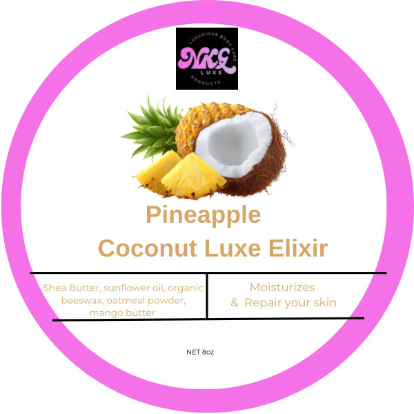 Pineapple coconut Luxe Elixir hydrating (body Balm)