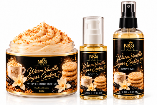 Warm vanilla sugar cookies bundle set