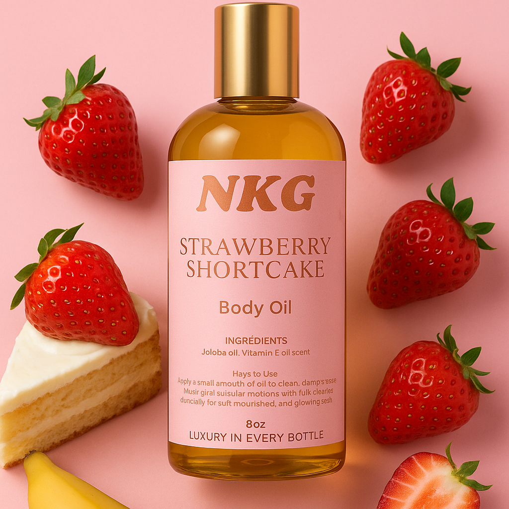 Strawberry shortcake body oil
