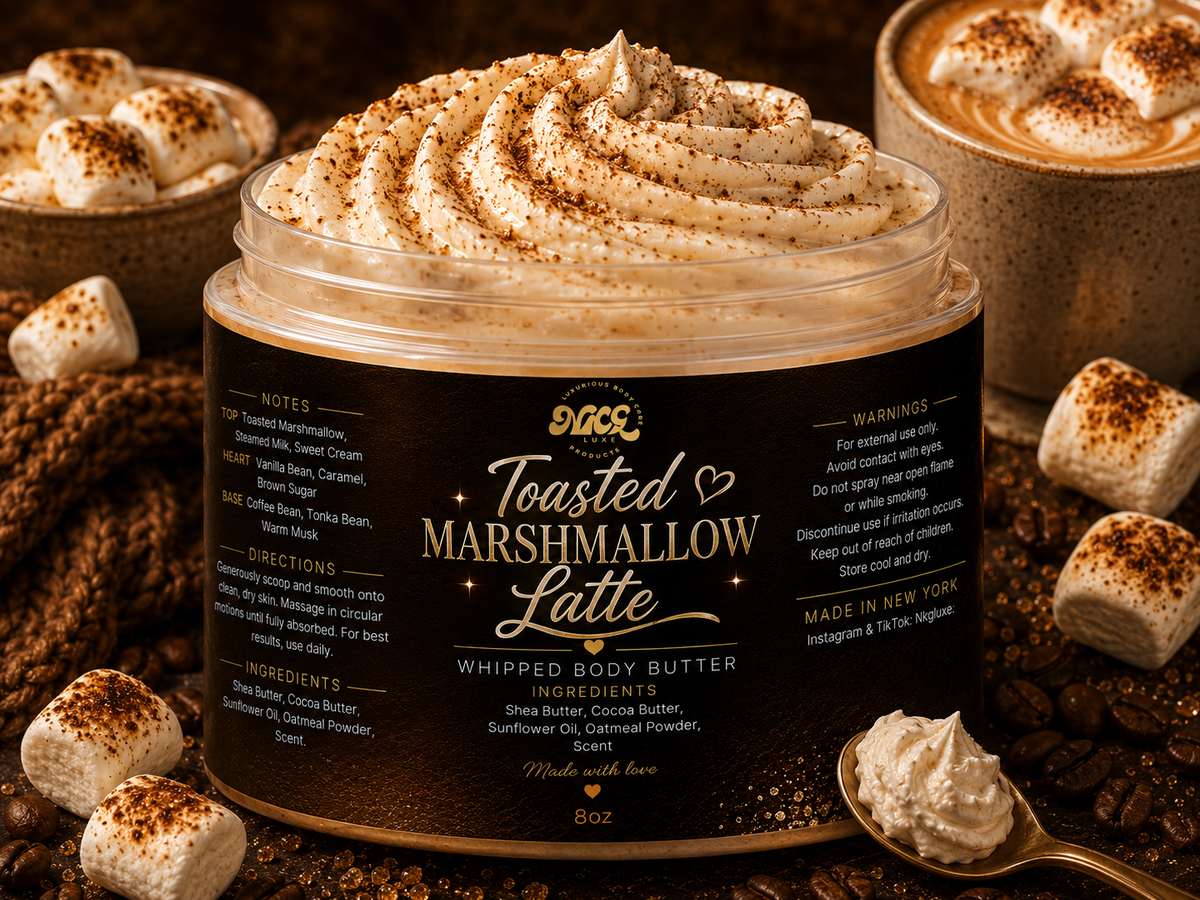 Toasted marshmallow latte