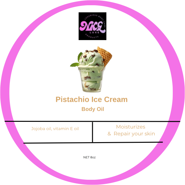 Pistachio Ice Cream Body Oil