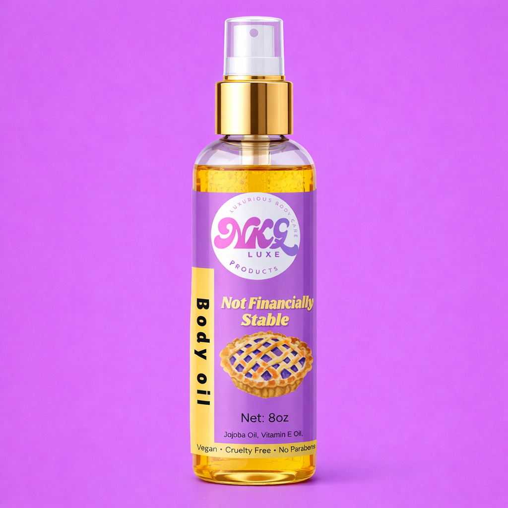 Not Financially Stable Golden Body Oil