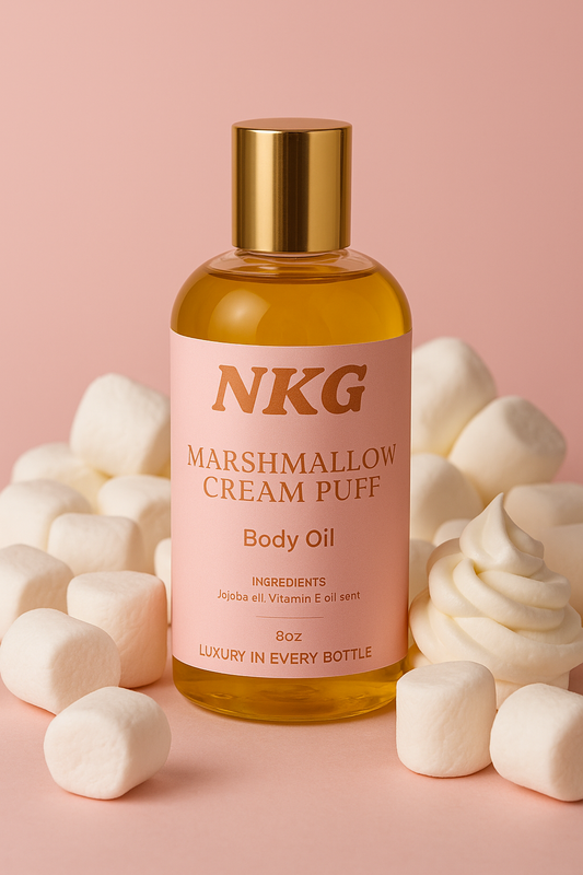 Marshmallow cream puff