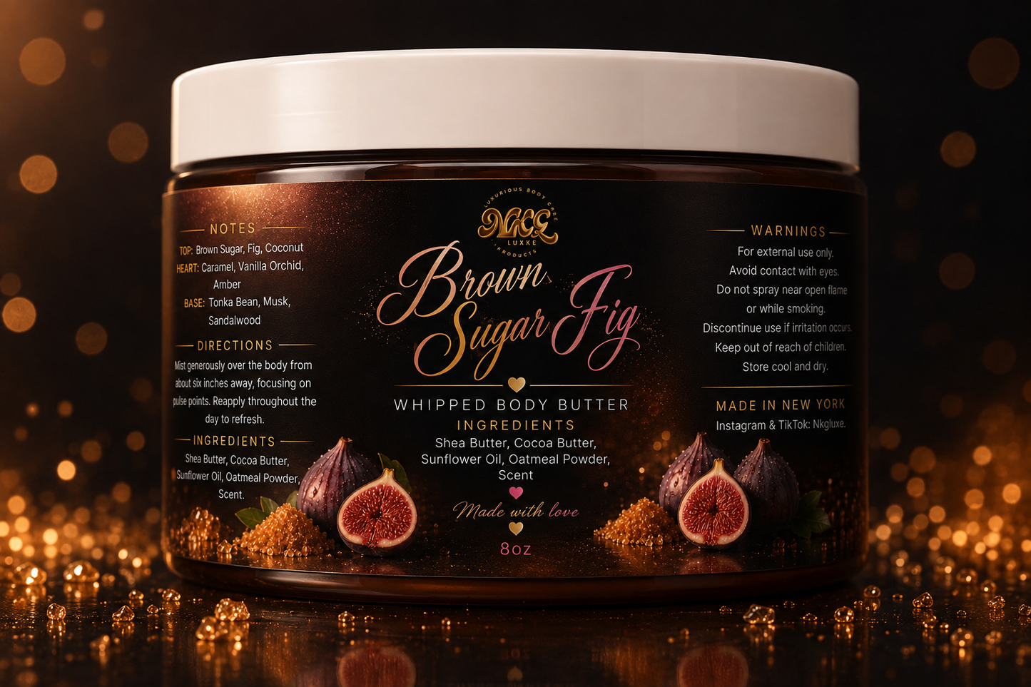 Brown sugar fig me up whipped body butter