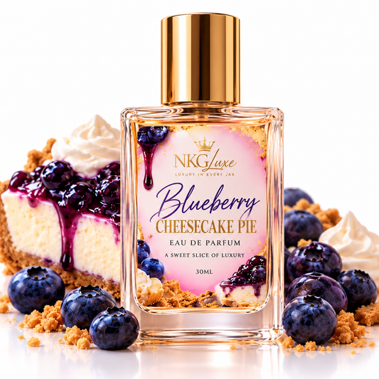 Blueberry cheesecake pie edp