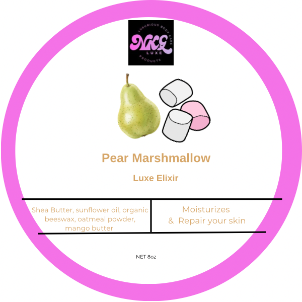 Pear Marshmallow Luxe Elixir hydrating (body Balm)