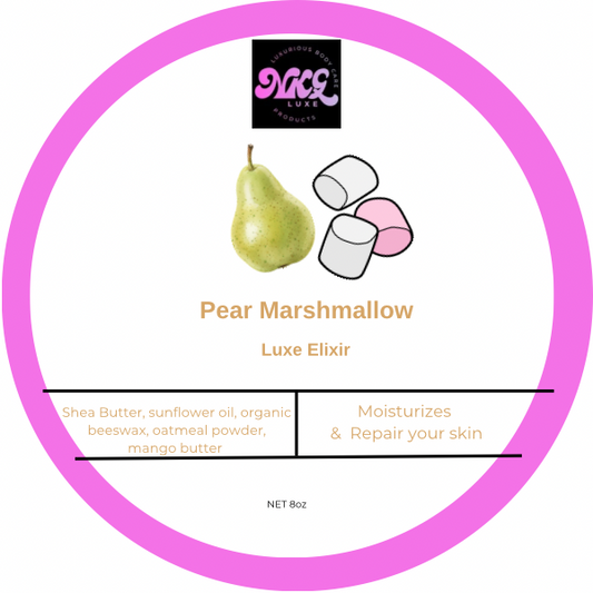 Pear Marshmallow Luxe Elixir hydrating (body Balm)