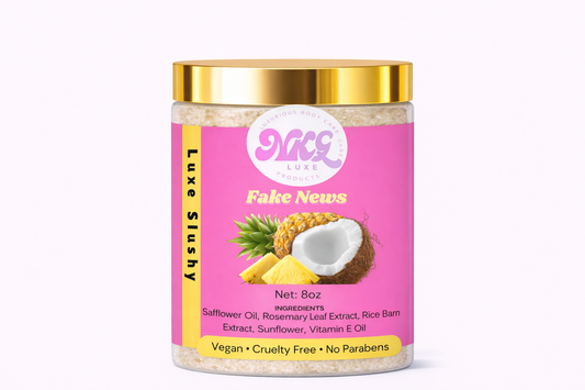 Fake News Body Scrub 8oz