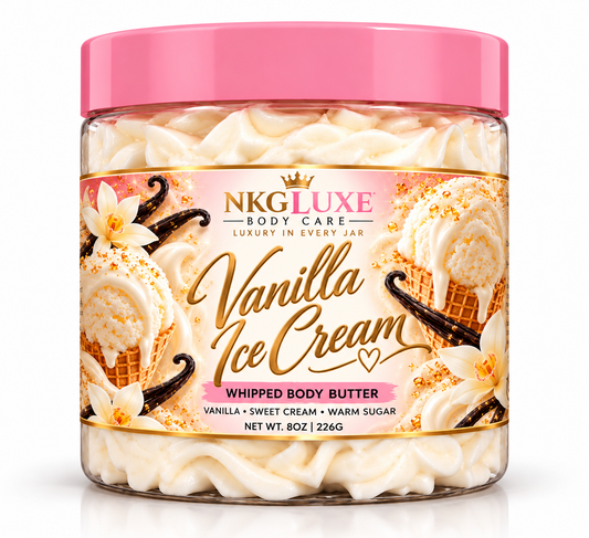 Vanilla ice cream cone body butter8oz