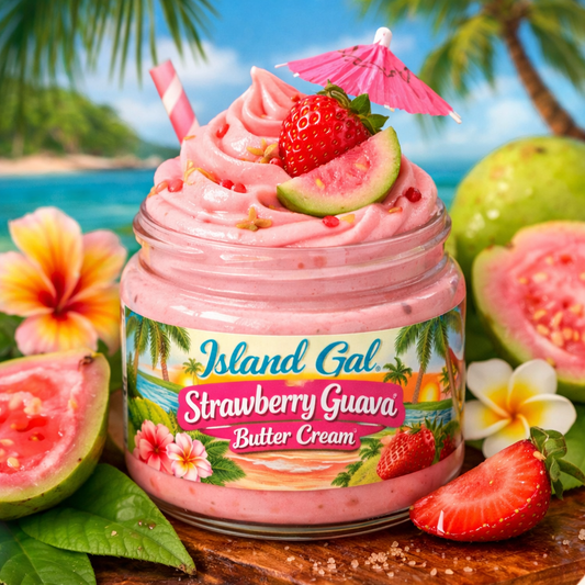 Island Gal Body Butter Cream 4oz