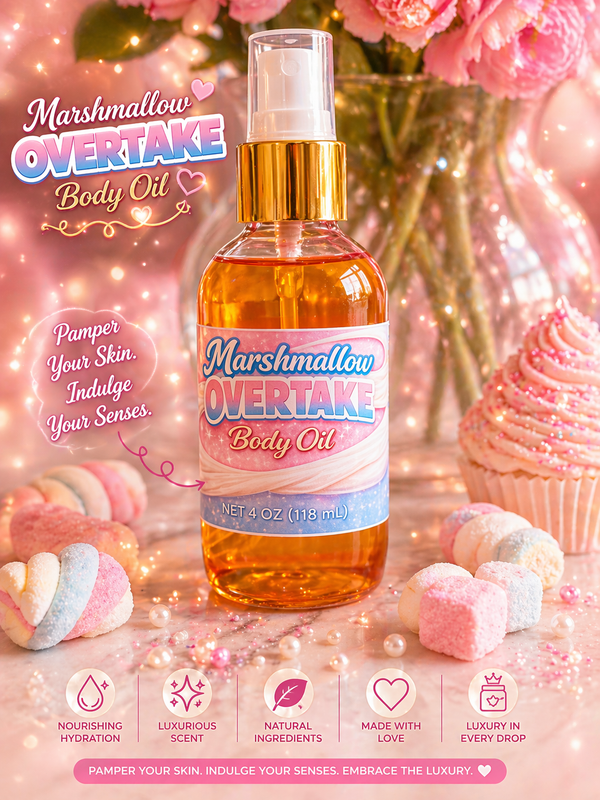 Marshmallow Overtake Body Oil 4oz