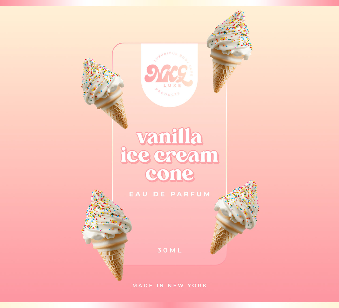 Vanilla Ice Cream cone EDP