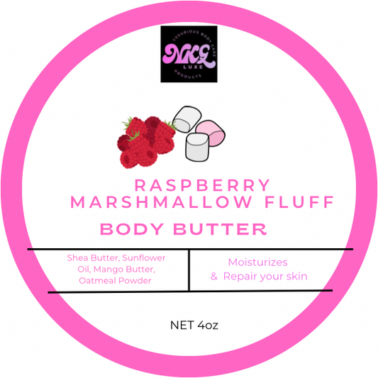 Raspberry Marshmallow Fluff butter cream  4oz