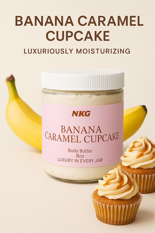 Banana Carmel Cupcake