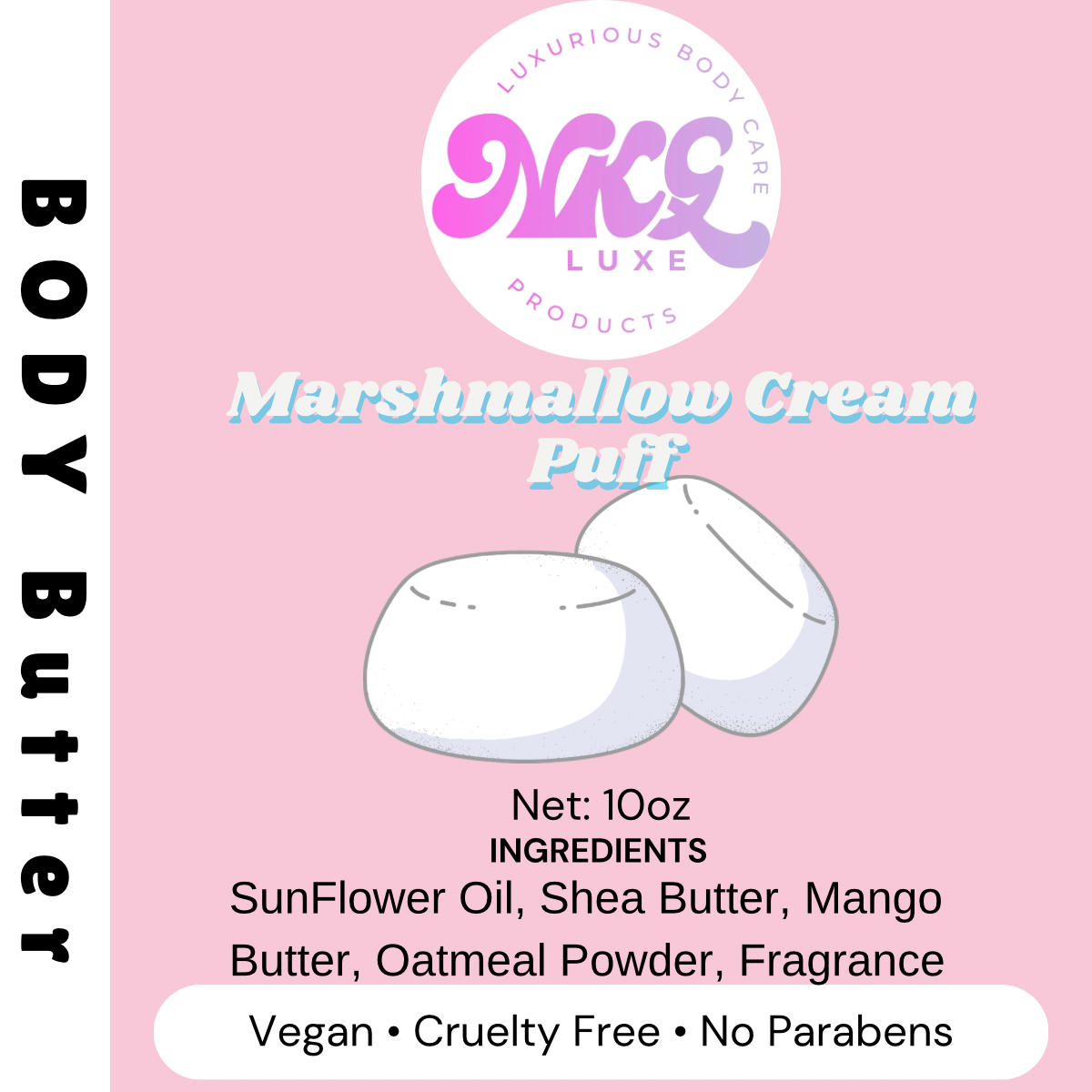 Marshmallow cream puff 10oz