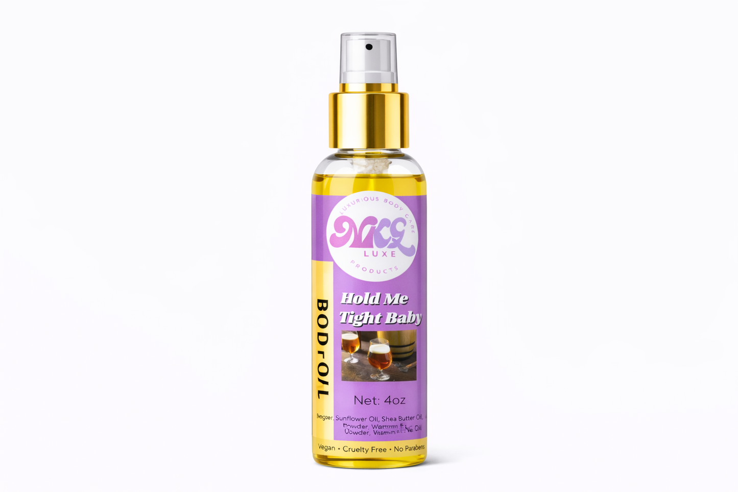 Hold Me Tight Golden Body Oil