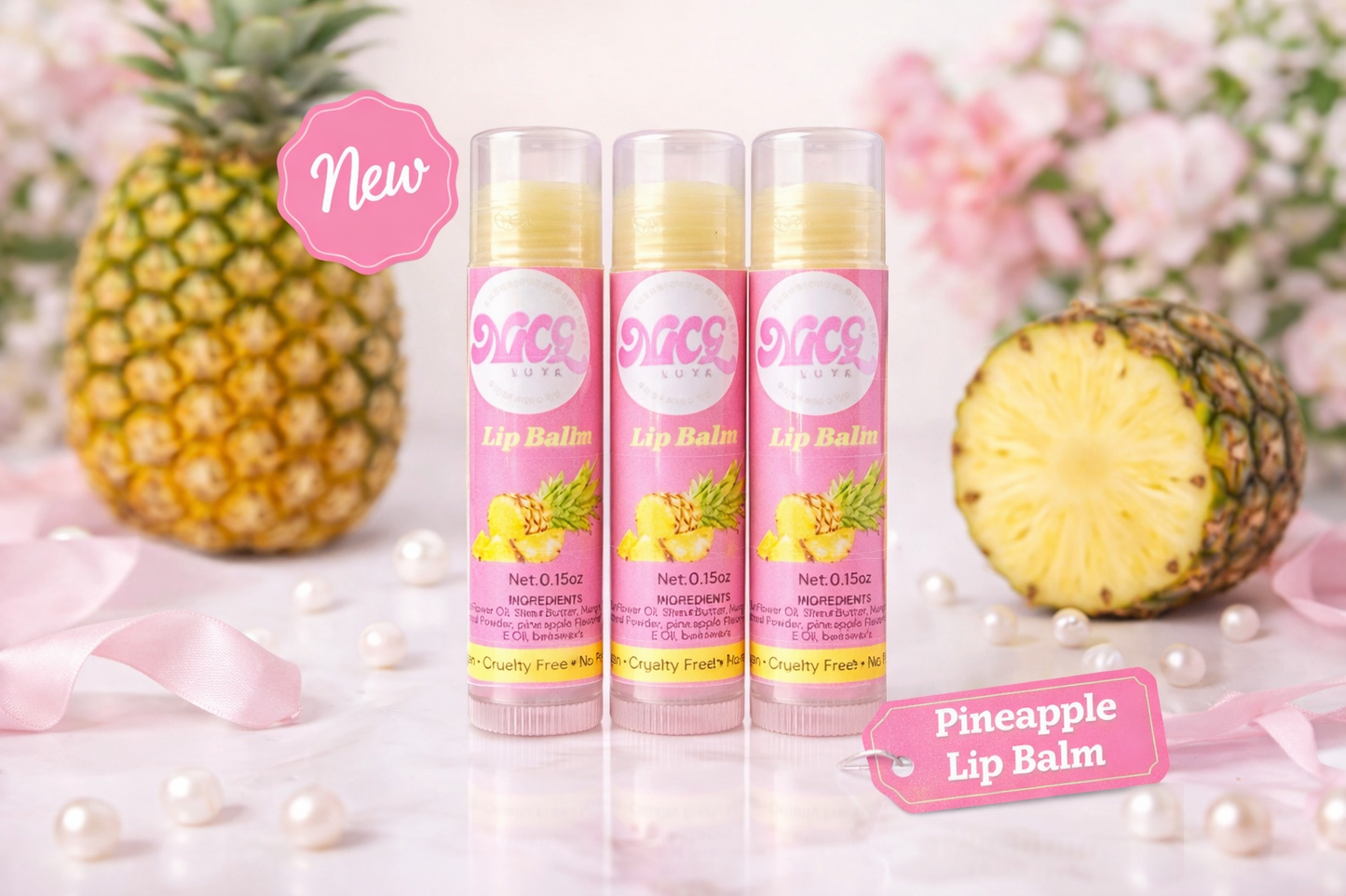 Pineapple lip balm
