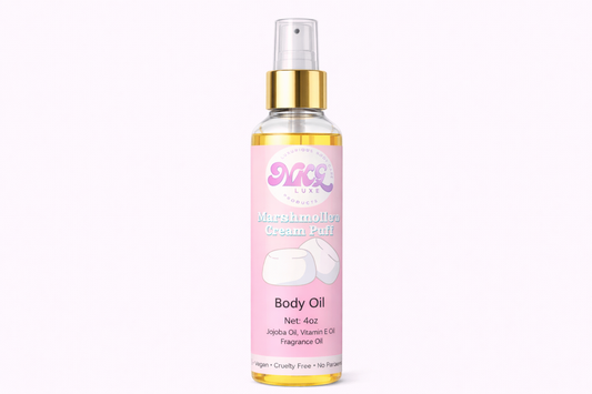 Infamous Marshmallow cream puff body oil 4oz