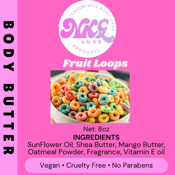 Fruit loops body butter 4oz