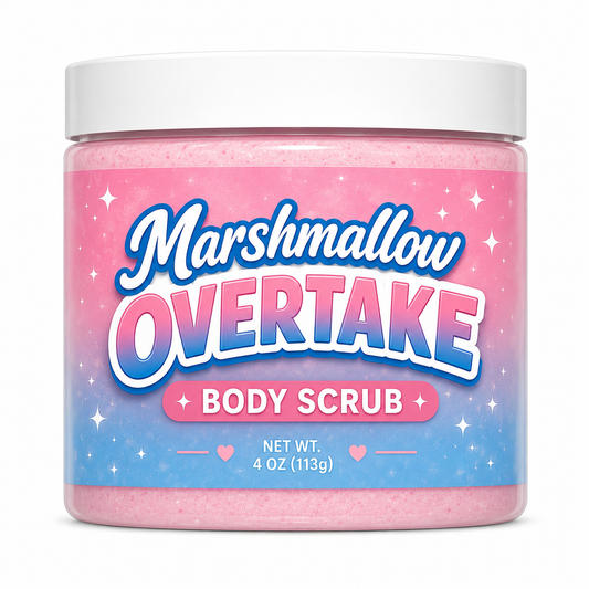 Marshmallow overtake body scrub 4oz