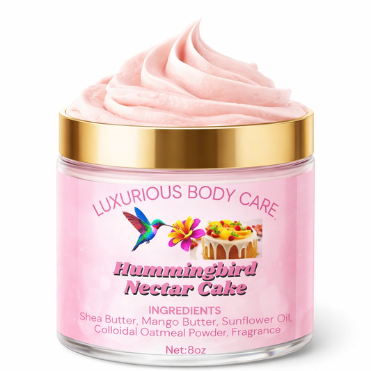 Hummingbird Nectar Cake Whipped Body Butter