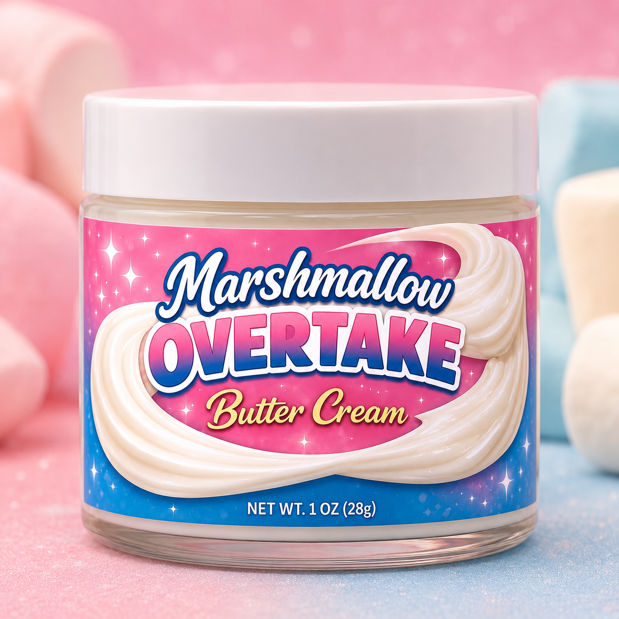 Marshmallow overtake 1oz butter cream
