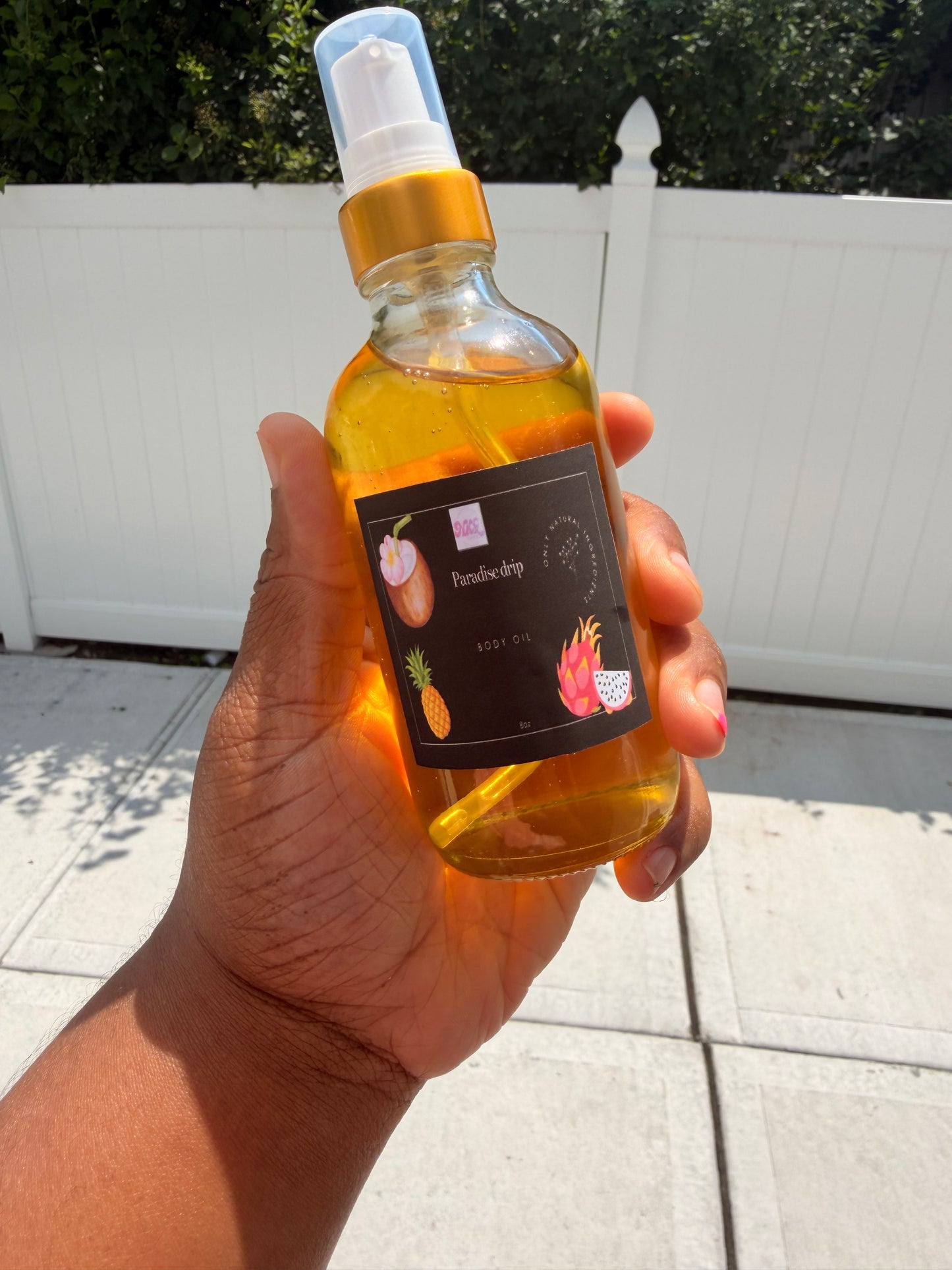 Paradise Drip body oil 4oz exclusive birthday drip ￼￼
