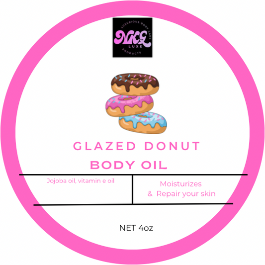 Glaze Donut Body Oil 4oz