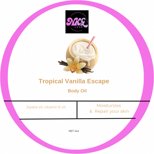Tropical Vanilla Escape Body Oil