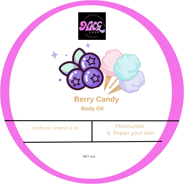 Berry Candy body oil