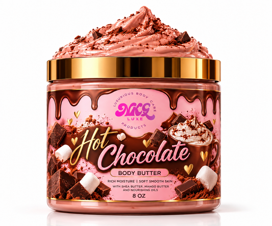 Hot Chocolate 8oz whipped body butter