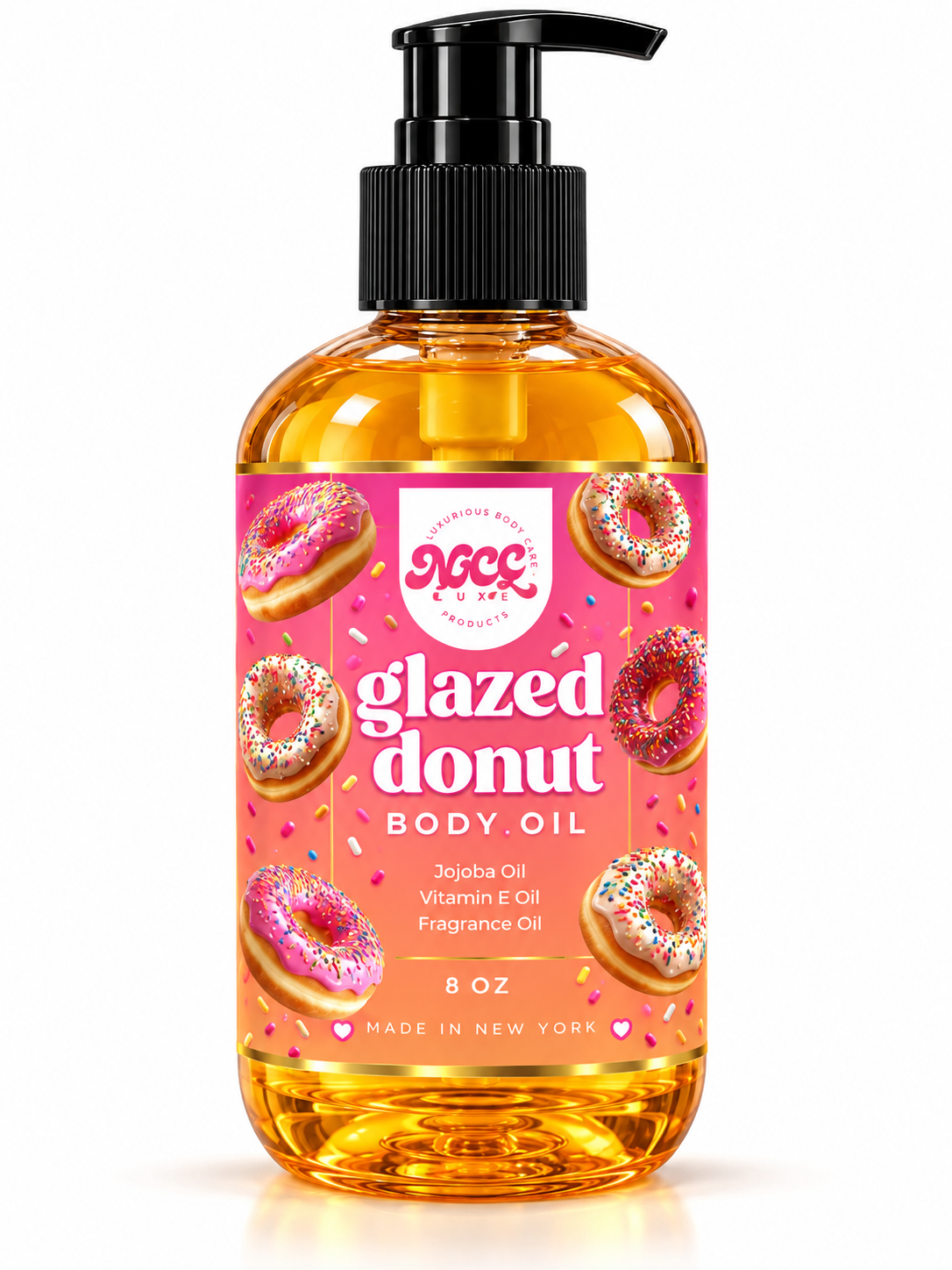 Glazed Donut body oil 8oz