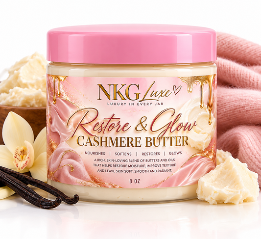 Restore and glow cashmere butter 8oz
