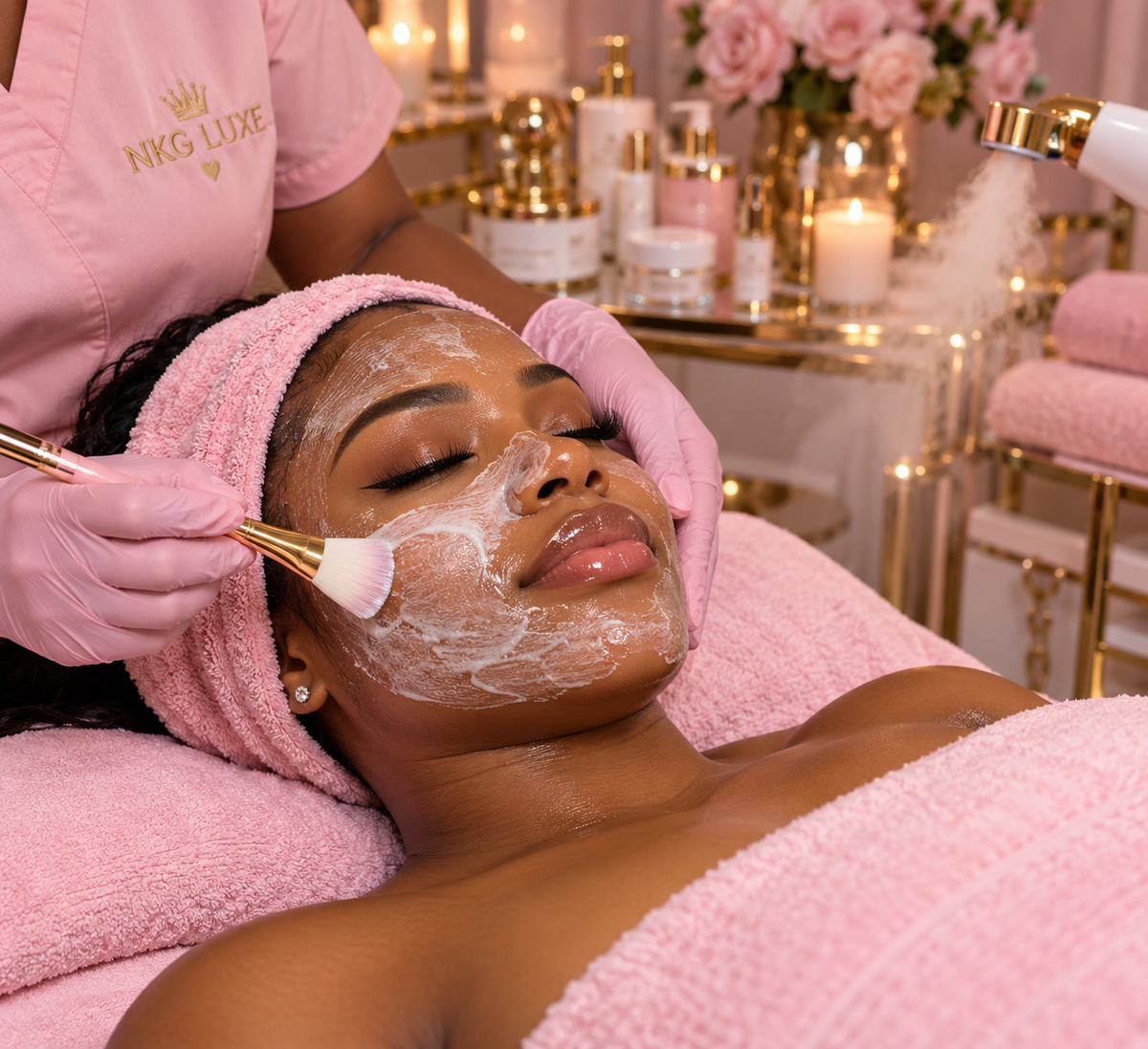 Nkgluxe $50 promo facial