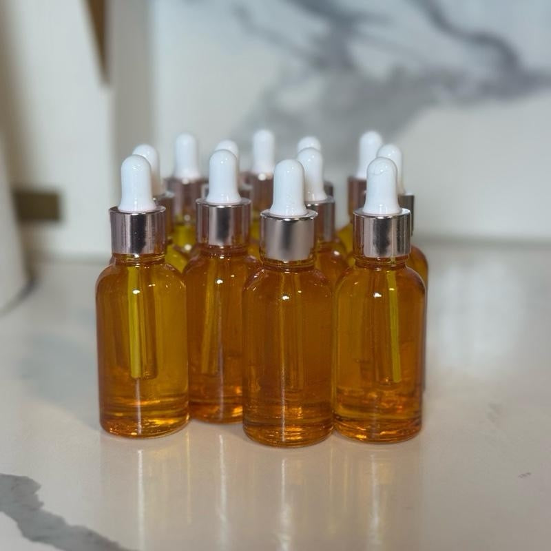 Marshmallow cream puff mini body oil